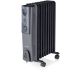 Warmlite 2KW Oil Filled Radiator - Dark Titanium