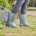Waterproof PVC Half Wellingtons I Green UK12 / EU46