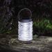 Wave 10L Solar Lantern | Glass & Stainless Steel Outdoor Lantern