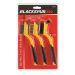 Blackspur 3pc Mini 2-In-1 Wire Brush Set