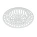 White Plastic Sink Strainer - Pack of 2