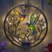Wings DecorDisc | Solar Stained-Glass Effect Wall & Garden Light