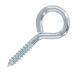 Zinc Plated Steel Screw Eyes 65mm - Pack of 2