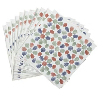 D-C-Fix Spanish Leaves Self Adhesive Vinyl Floor Tiles - Pack of 11 (1sqm)