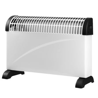 Daewoo 2kW Convector Heater, Portable Electric Room Heater with Adjustable Thermostat