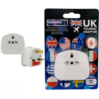 Daewoo UK Tourist Adaptor