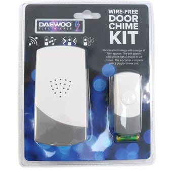 Daewoo Wire-Free Door Chime Kit - 36 selectables chimes