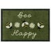 Daisy Bee Doormat 50 x 75cm – Indoor Washable Door Mat