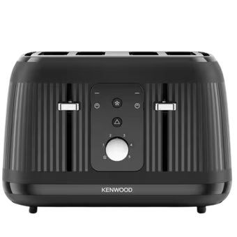 Kenwood Dawn Toaster Midnight Black – 4 Slice Toaster with 5 Browning Levels