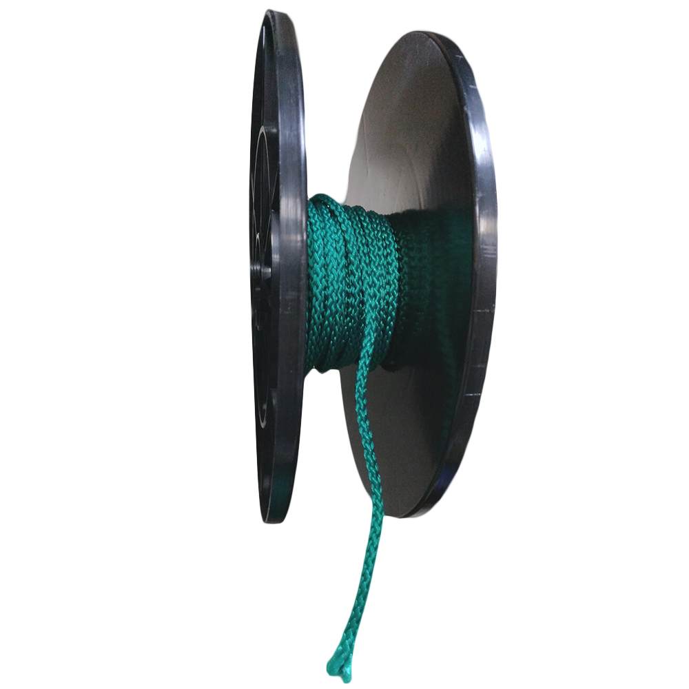 Halyards 4mm Green Polyproylene Plaited Rope - Price Per Metre