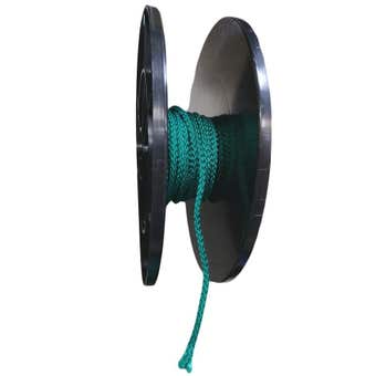 Halyards 4mm Green Polyproylene Plaited Rope - Price Per Metre