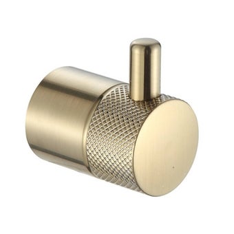 De Vielle Bathroom Santorini Robe Hook in Gold