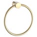 De Vielle Bathroom Santorini Towel Ring I Gold