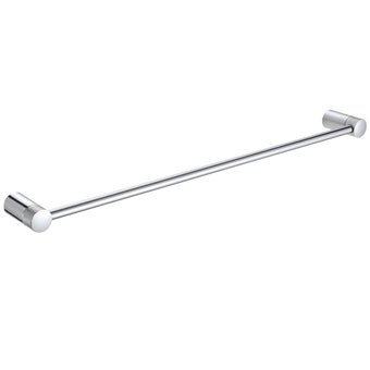 De Vielle Santorini Chrome Single Towel Bar – Stylish, Durable Bathroom Accessory