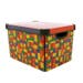Curver Large Deco Storge Box 22L - Bright Blocks Design