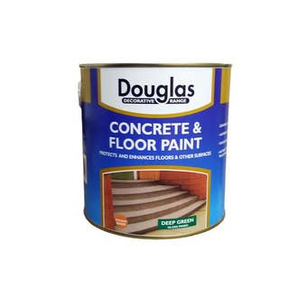 Douglas Concrete & Floor Paint - Deep Green Satin Finish 2.5L