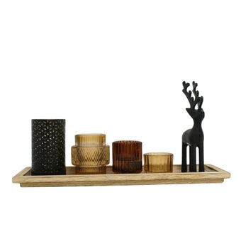 Deer Candle Display Tray
