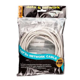 Dencon CAT 5E Network Cable - 5m Grey