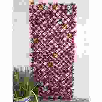 Nearly Natural Red Acer Large Trellis - 180cm x 90cm