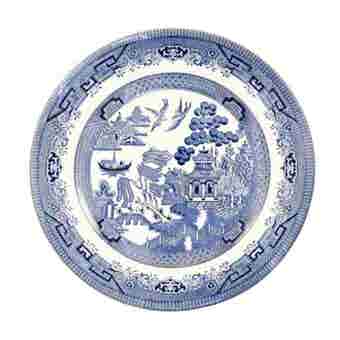 Blue Willow Dinner Plate - 26cm