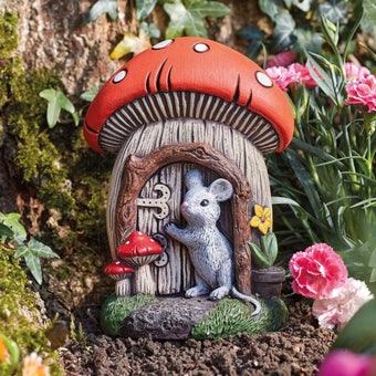 Doormouse Fairy Ornament – Magical Indoor & Outdoor Garden Decoration