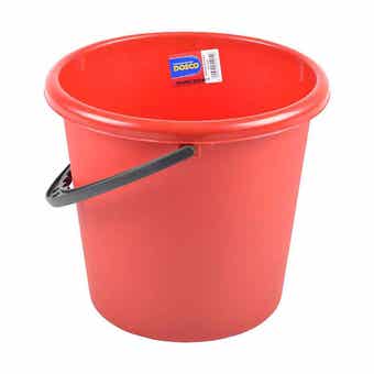 Dosco Round Red Bucket - 12L