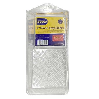 Dosco Disposable PET liners for 4" Roller Tray