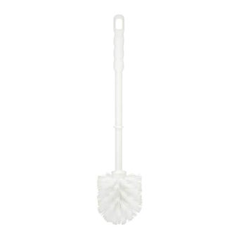 Dosco Nylon Round Head Toilet Brush - White