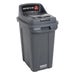 Dosco Professional Recycling Bin 70L - Black