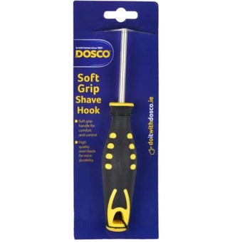 Dosco Soft Grip Shave Hook with Durable High Quality Steel Blade for Precise Paint and Varnish Removal