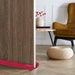 Double Door Draft Stopper – 80cm Fabric Draught Excluder (Assorted Colours)