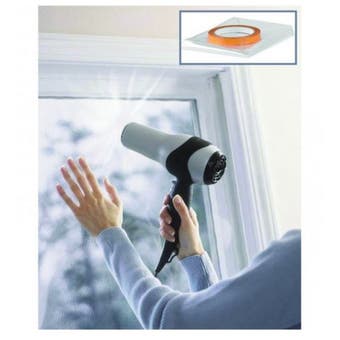 9.0m Sq Flexible Shrink Double Glazing Film Kit