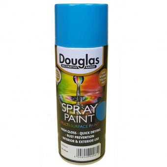 Douglas Multi Surface Spray Paint 400ml Sky Blue