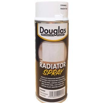 Douglas Radiator Spray Paint 400ml White