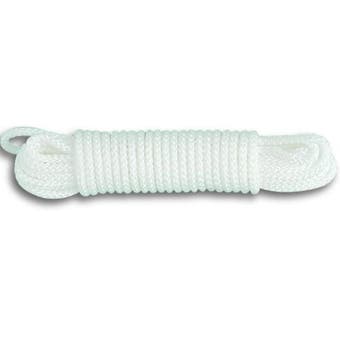 Halyards White Polypropylene Rope 5mm x 10m
