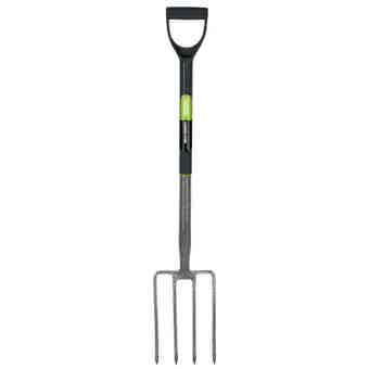 Long Handled Carbon Steel Garden Fork