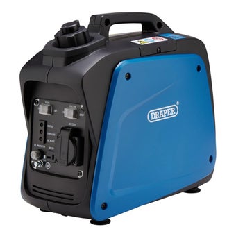 Draper PowerGen 700 – Compact Petrol Inverter Generator with Pure Sine Wave Output, 700W