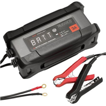 Draper Schumacher® SPX458 Rugged 12V Battery Charger and Maintainer, 3A