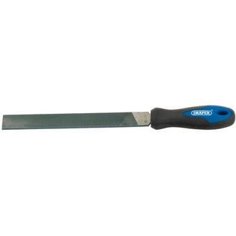 Draper Soft Grip Engineers Hand File and Handle 200mm