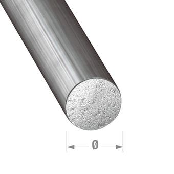Drawn Steel Round Rod 6mm x 1m