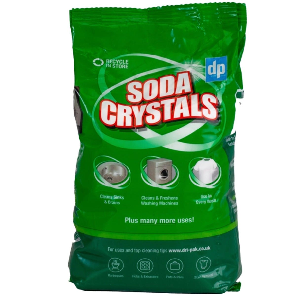 Dri-Pak Natural Soda Crystals - 1Kg