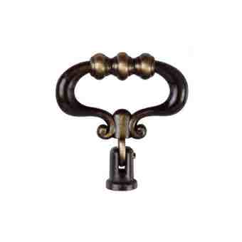 Drop Handle Antique Brass