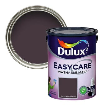 Dulux Easycare Matt Wall paint 5L - Decadent Damson