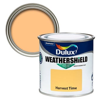 Dulux Weathershield Smooth Masonry Matt Paint 250ml - Harvest time