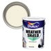 Dulux Weathershield Wild cotton Smooth Super matt Masonry Paint 5L