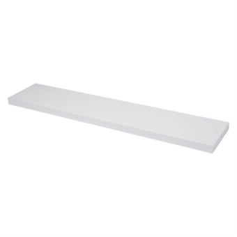 Duraline Float Shelf White Lacquer 80 x 23.5cm