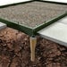 Popular Greenhouse Base Green 6' x 6'