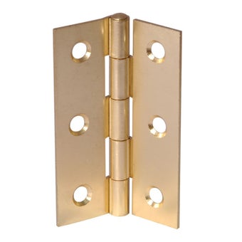 EB Brass Butt Hinge 1"