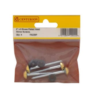EB Dome Mirror Screws - 50mm x 8 - Pack of 4