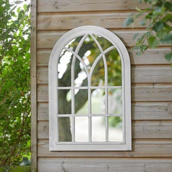 Eden Home & Garden Mirror - Silvergris